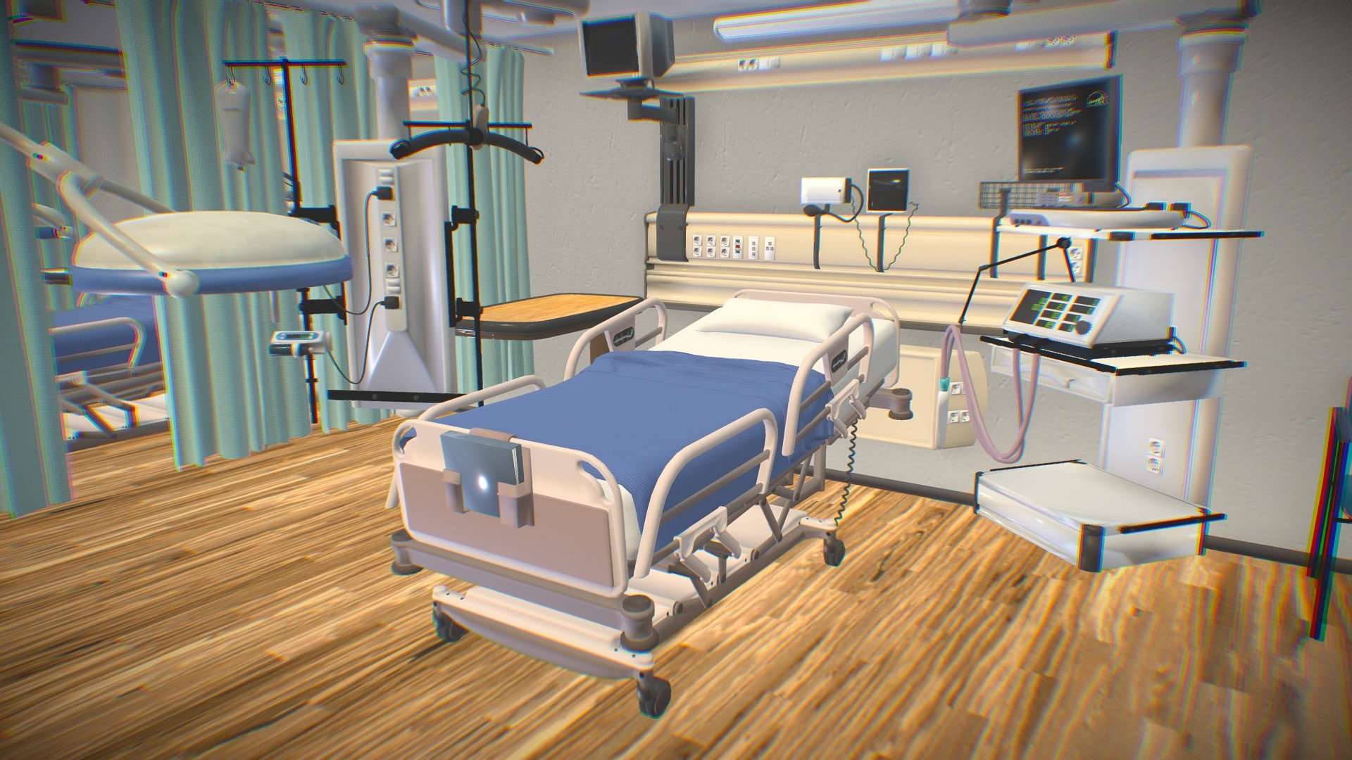Clinic – Hospital room
