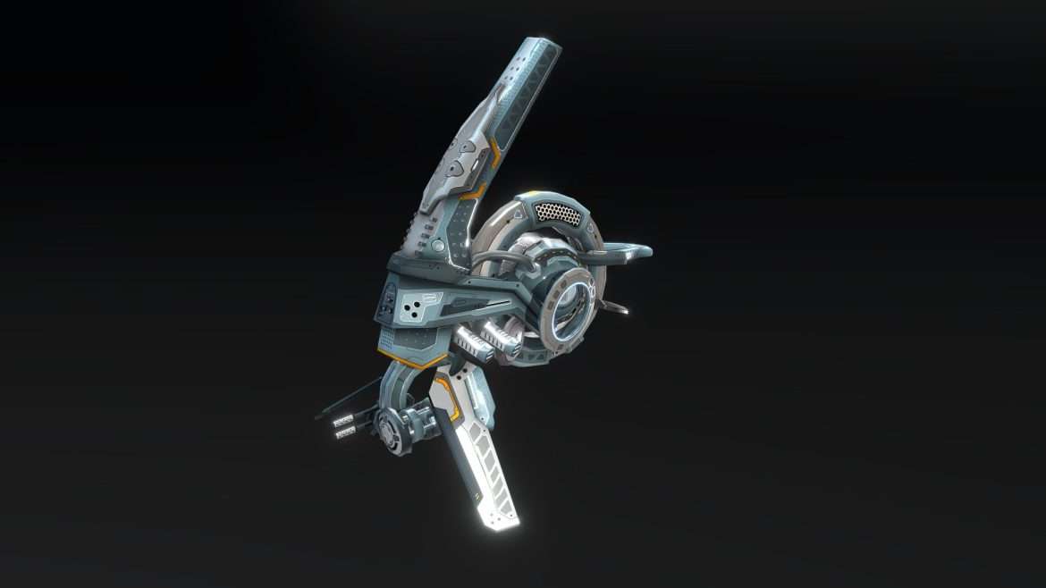 cybertech drone v0 3d model