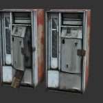 Derelict Vending Machine (Gameready from Scan)