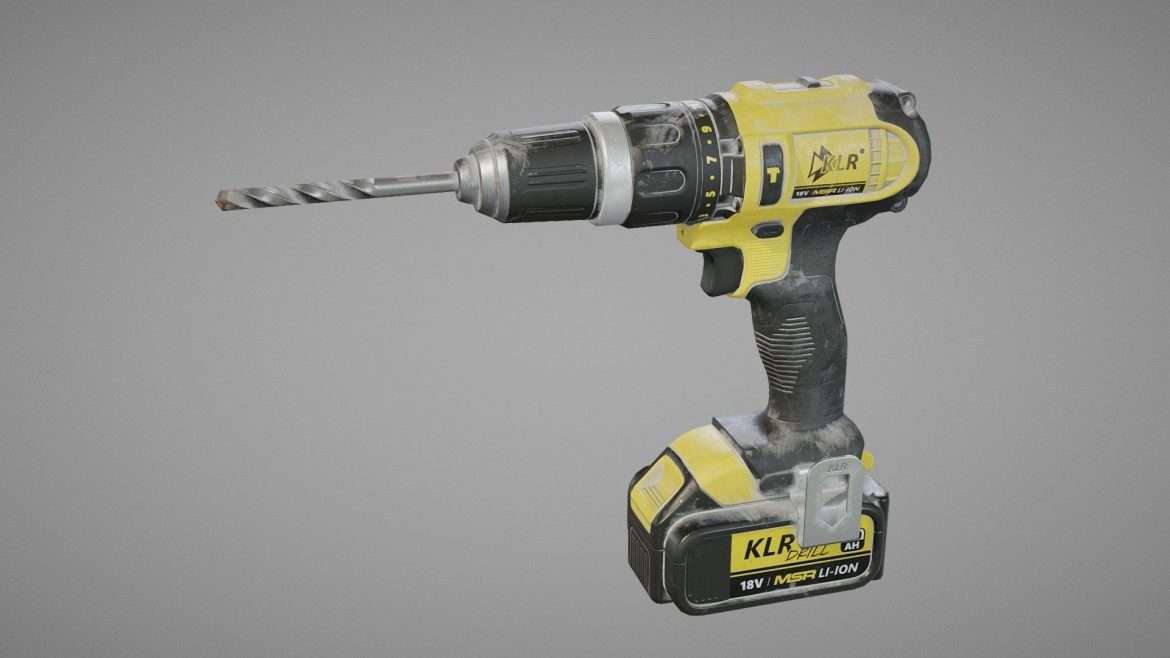 drill 3d model