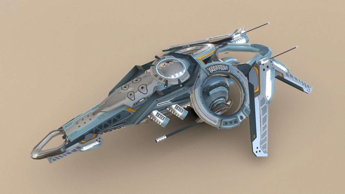 drone v2 cybertech 3d model