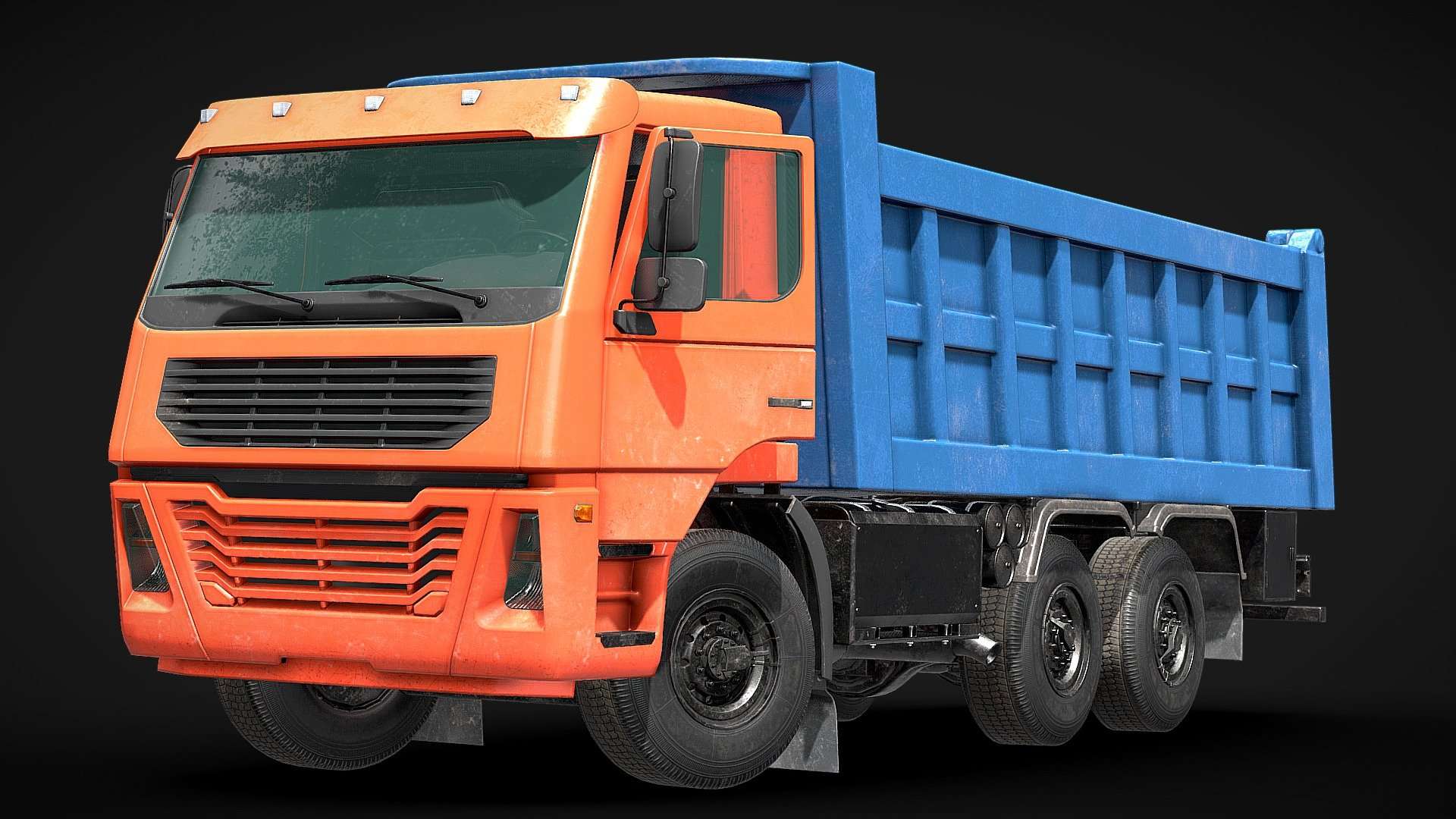 Dump Truck Lowpoly