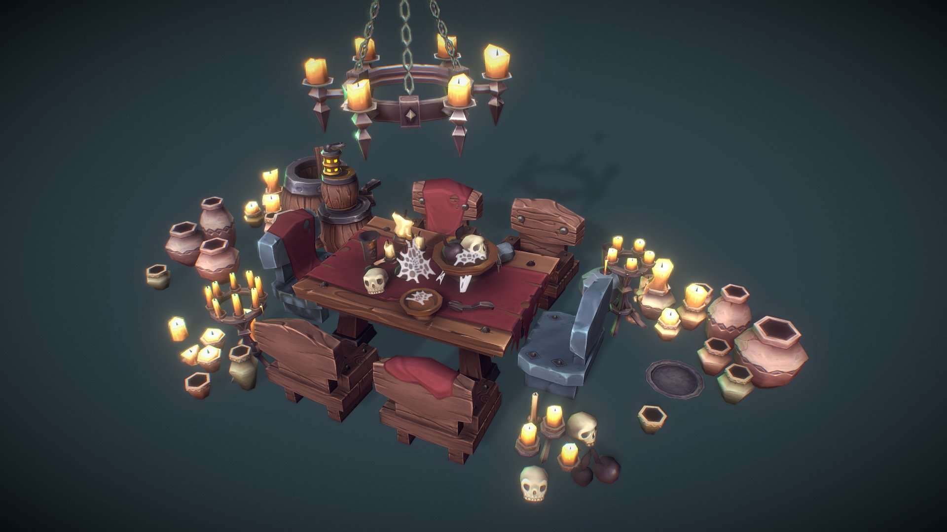 Dungeon Props Set 01