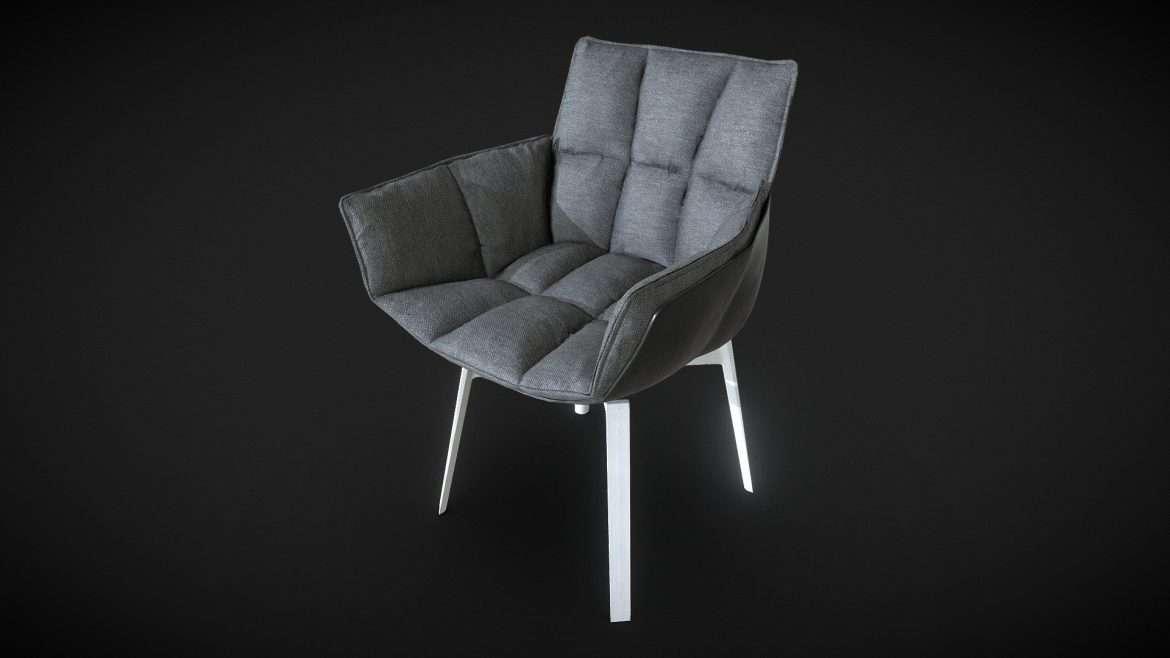 enlight furniture armchair 3d model