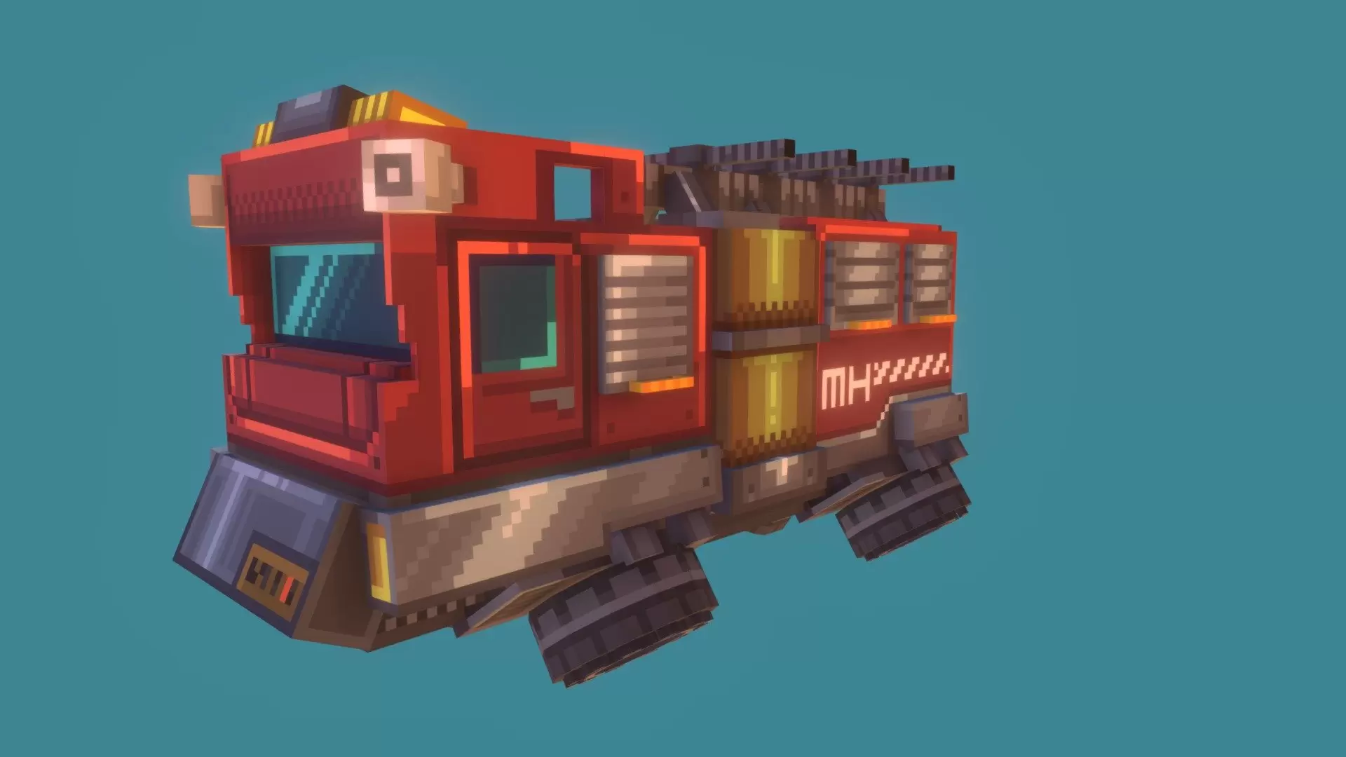 fire fighting truck