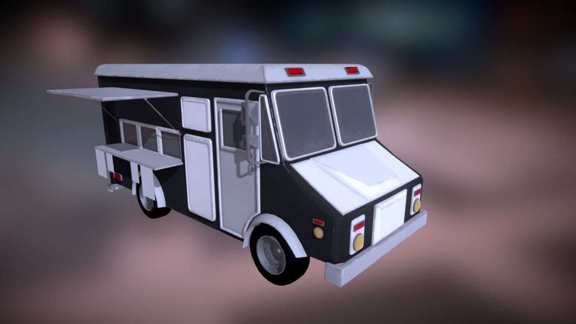 food truck 3d model
