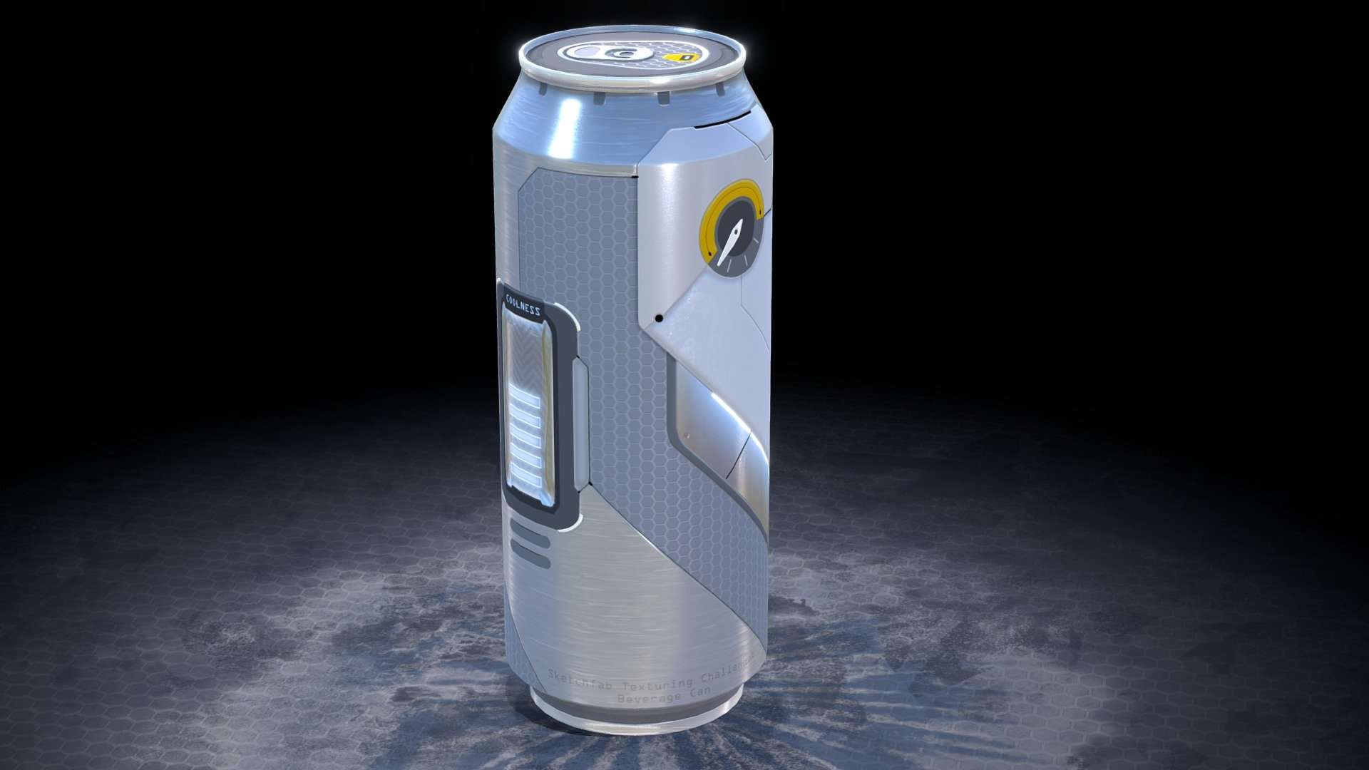 FRO-zone – Sketchfab Can Texturing Challenge