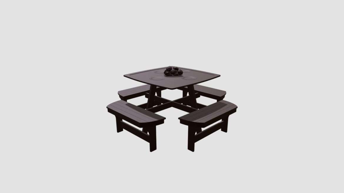 garden furniture 3d model