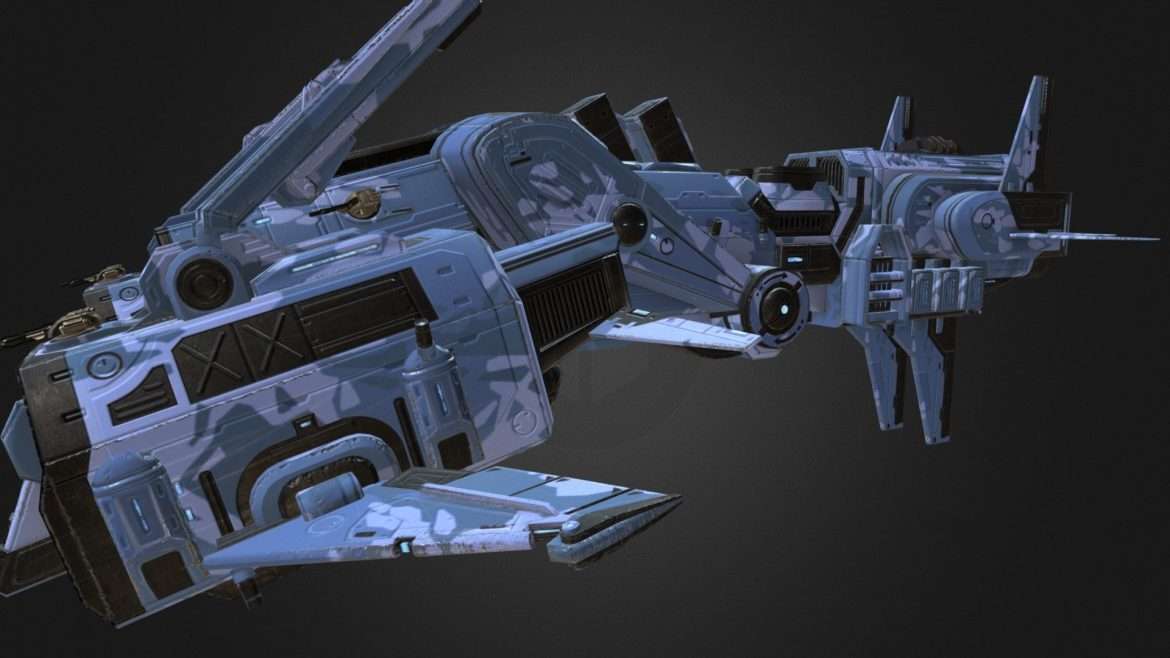 gf 39 naga 3d model