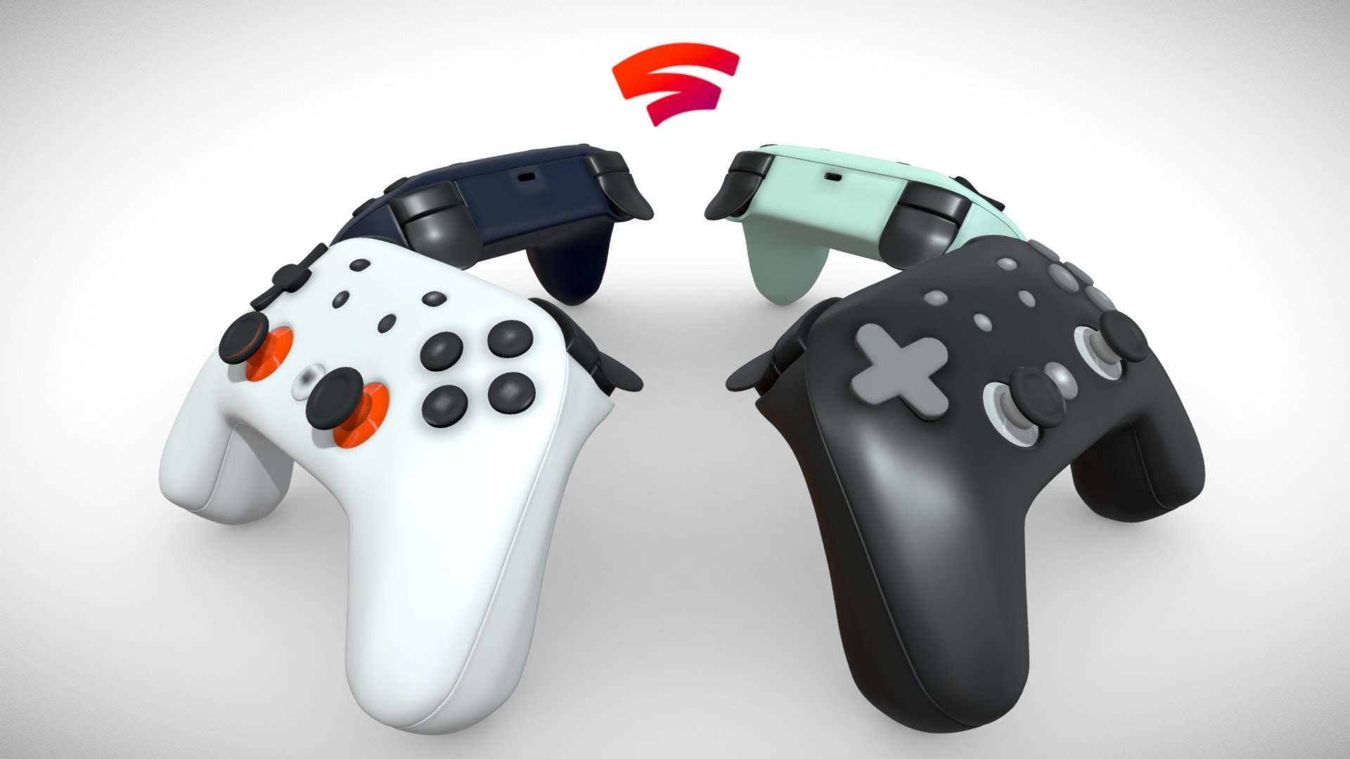 Google Stadia Controllers – 4 Pack