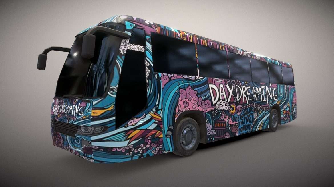 graffity bus 3d model