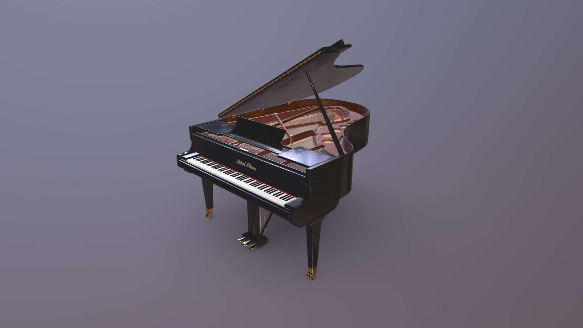Grand Piano – UE4 Ready