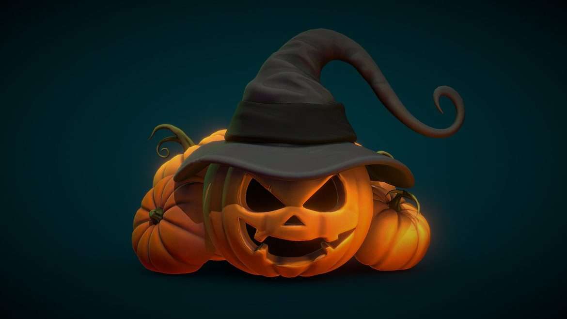 halloween 3d model