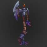 Handpainted War Axe