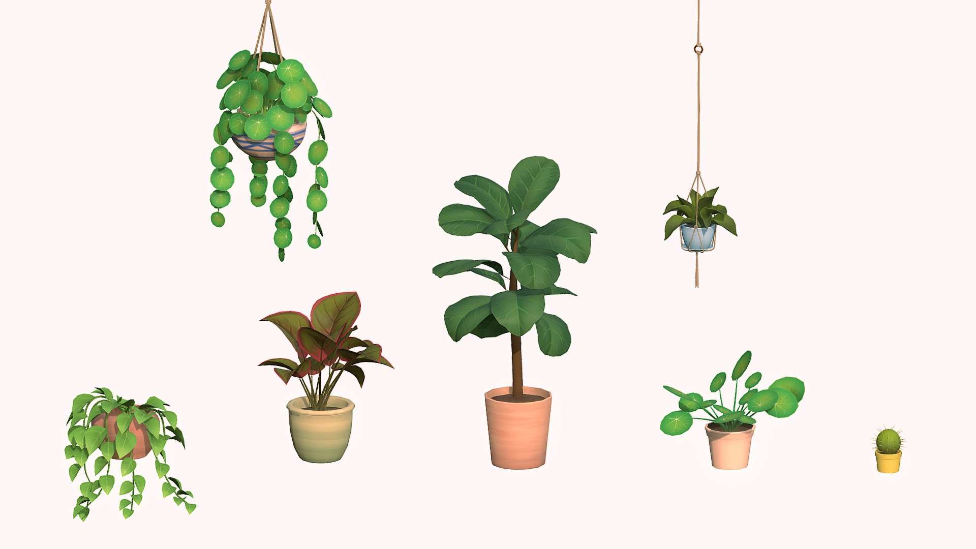 Happy Houseplant Set 01