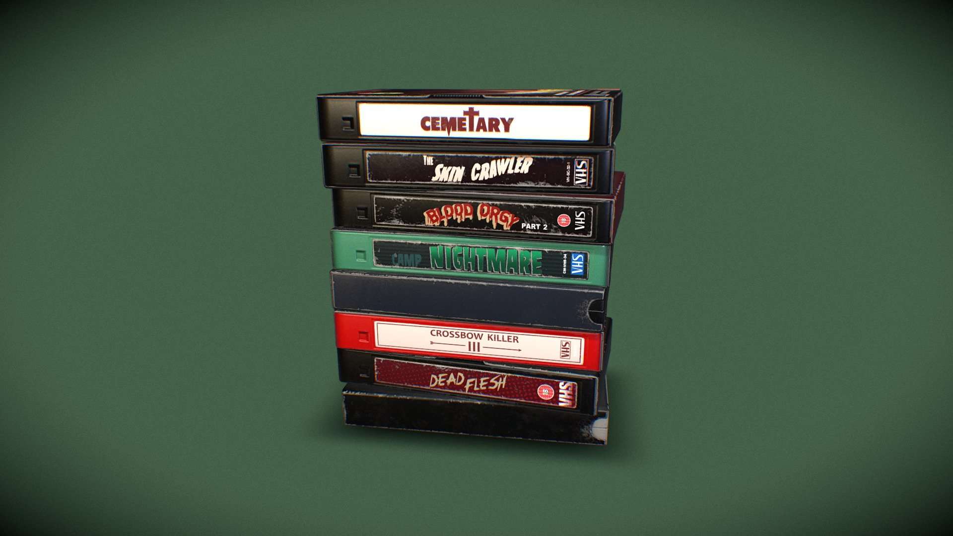 Horror Movie Stack