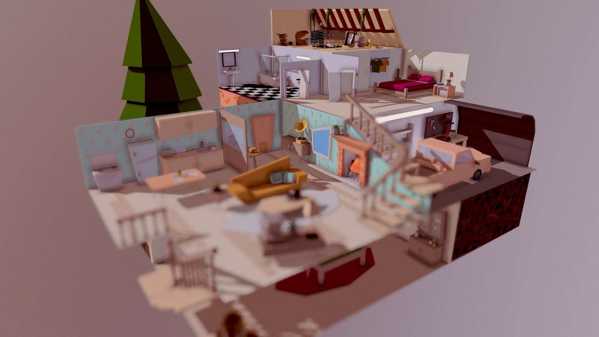 Isometric House