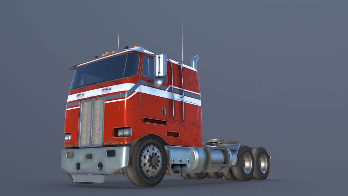 large truck 3d model