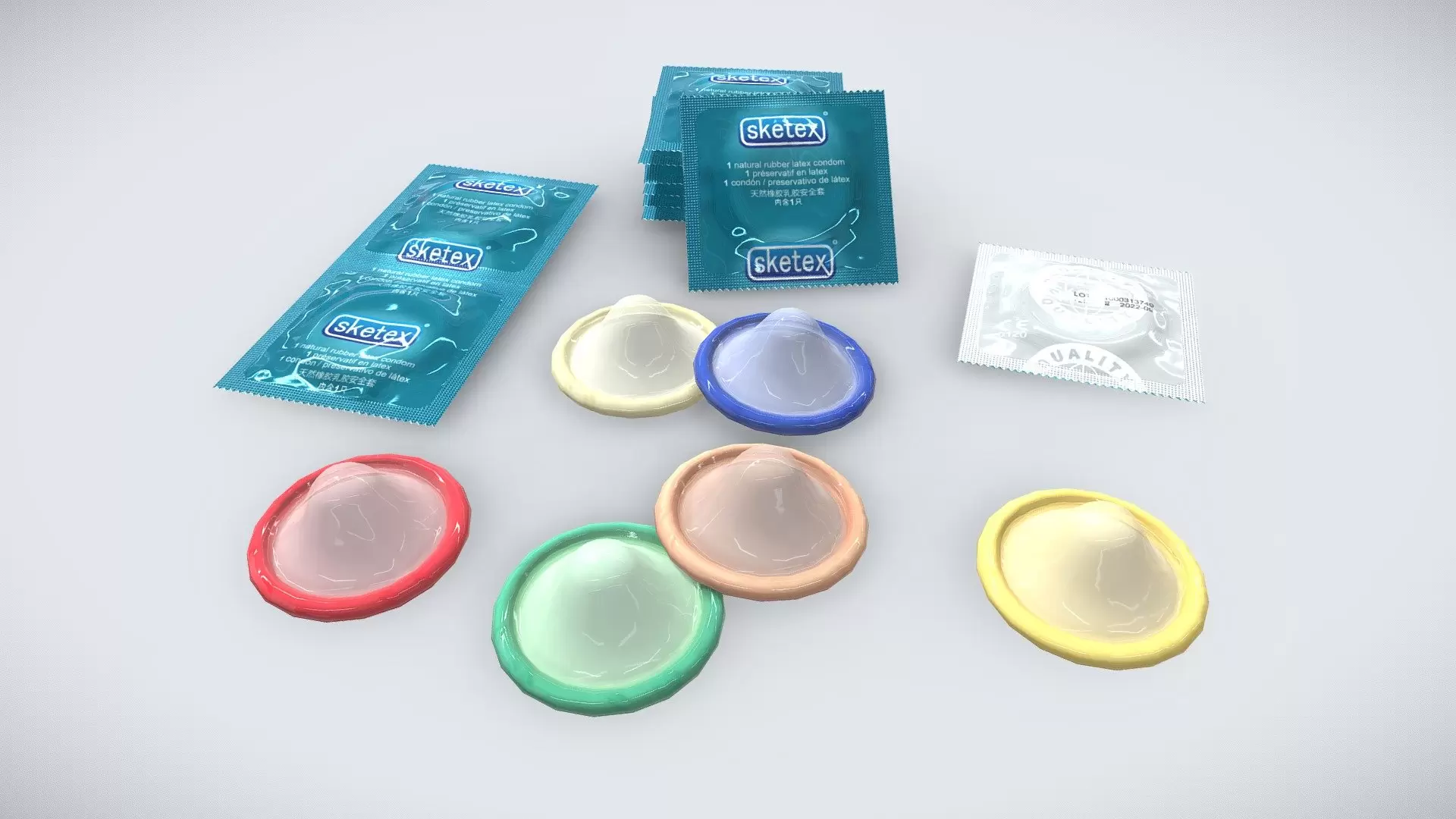 Latex Condoms Sketex [+SBS file]