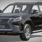 lexus gx460 2021 3d model