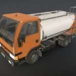 Light Truck Cistern – Low Poly