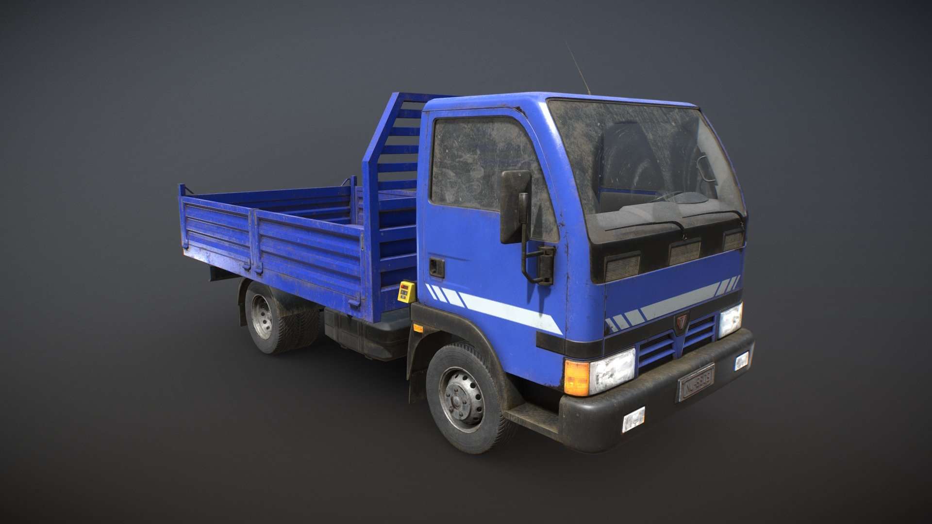 Light Truck Tipper – Low Poly