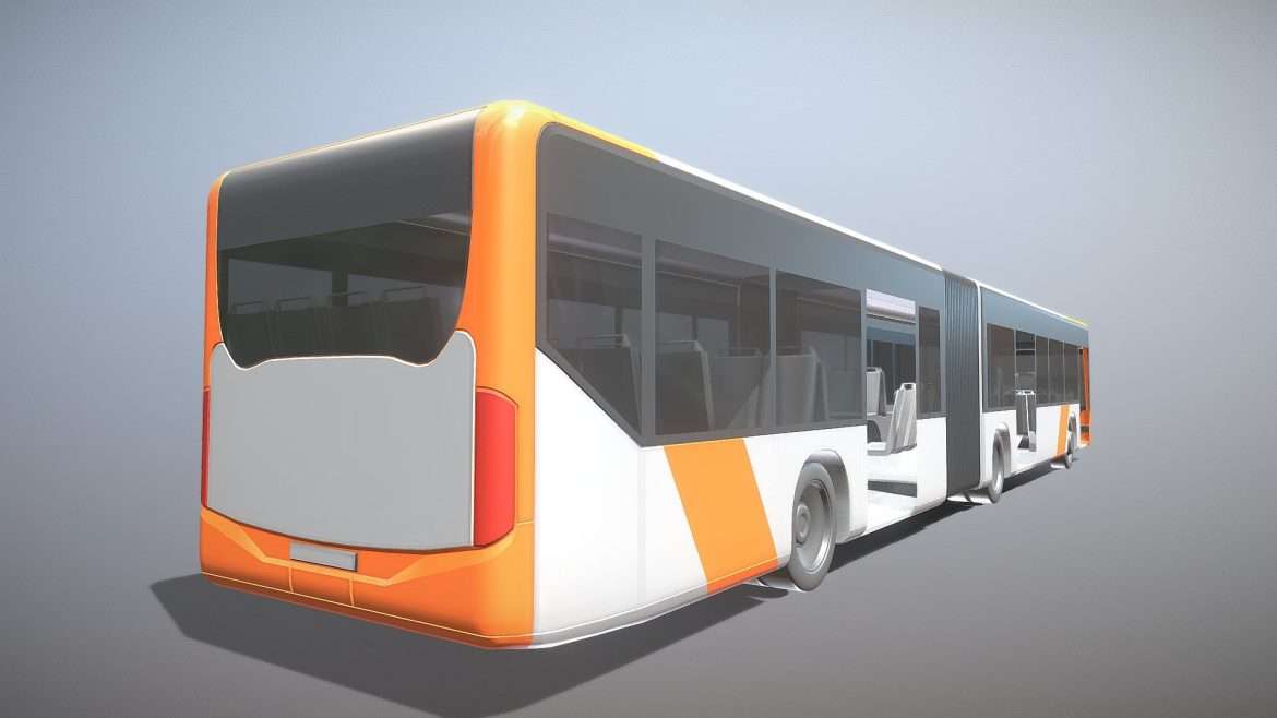 long rnv city bus wip 4 3d model