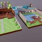 Low Poly Backyards Pack