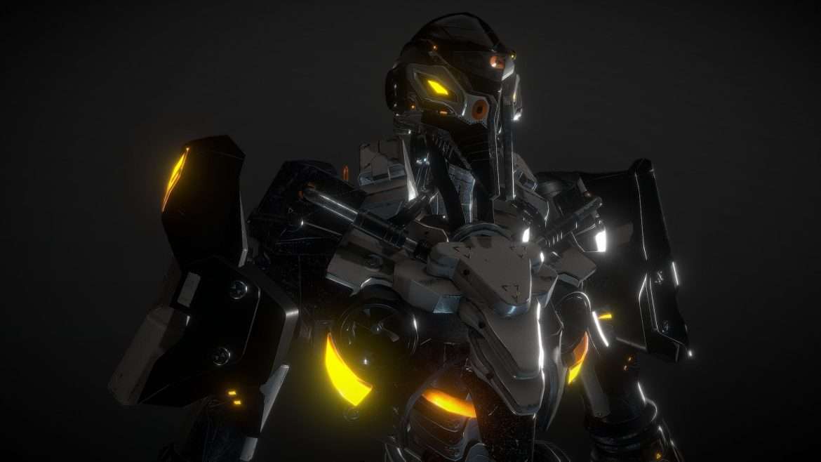 master arena new robot 3d model