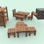 Medieval Wooden Furniture