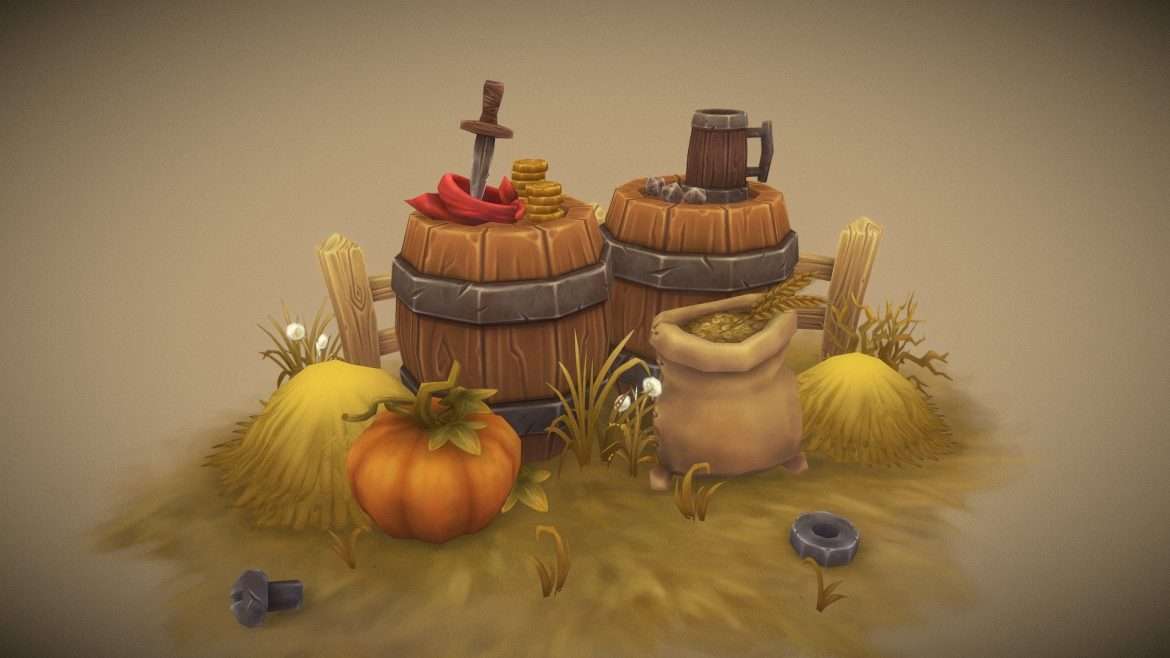 memories of westfall 3d model