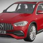 mercedes amg gla 35 4matic 3d model