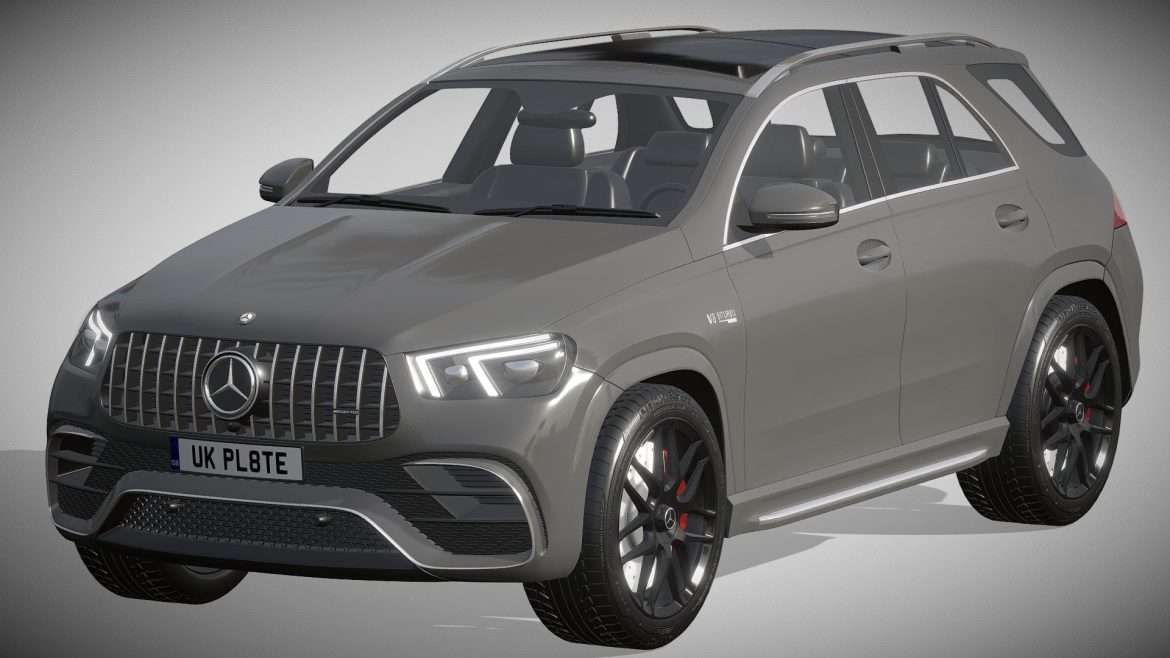 mercedes benz amg gle 63 2021 3d model