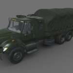 Military Truck Green