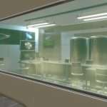 Modern laboratory – modular interiors and props