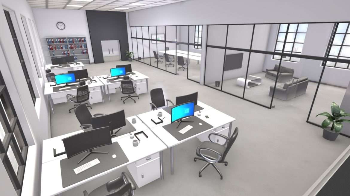 office 3d model