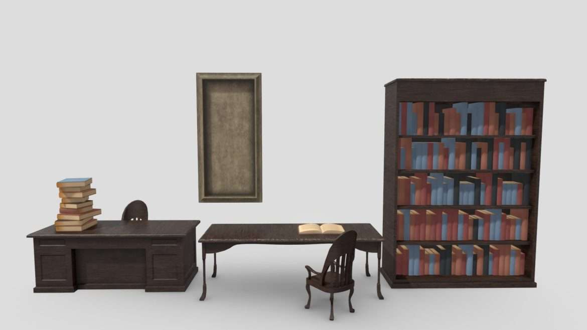 old furniture pack 3d model