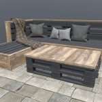 Outdoor pallet furniture