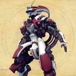 paladin mechanised warrior 3d model