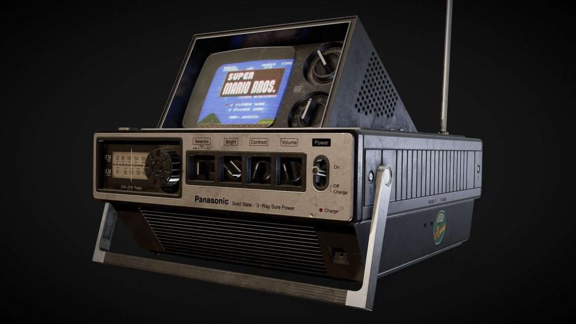 panasonic tr 545c rad ed 3d model