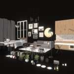 pbr archviz asset pack 3d model