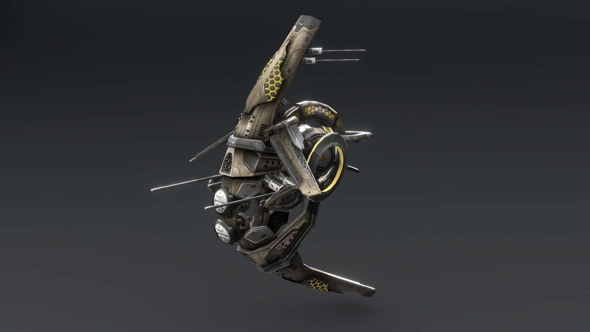 Pilotles Drone V1 Sci Fi