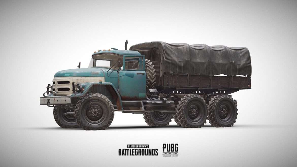 pubg truck official 3d model