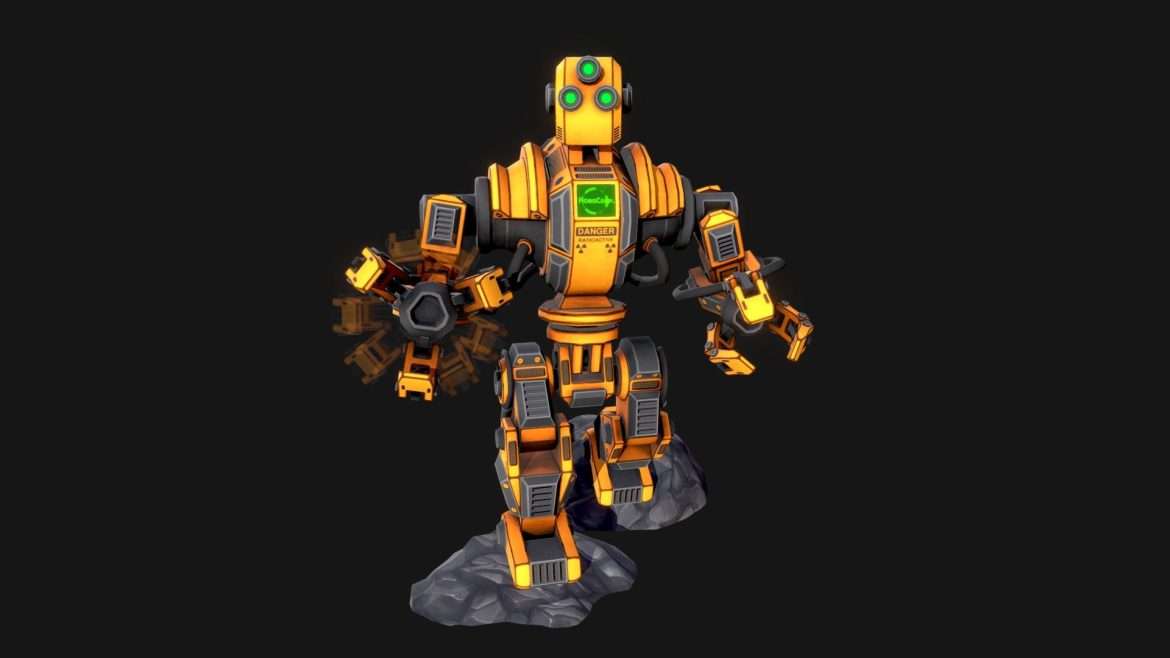 robot loader 3d model