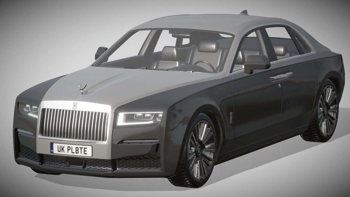 rolls royce ghost 3d model