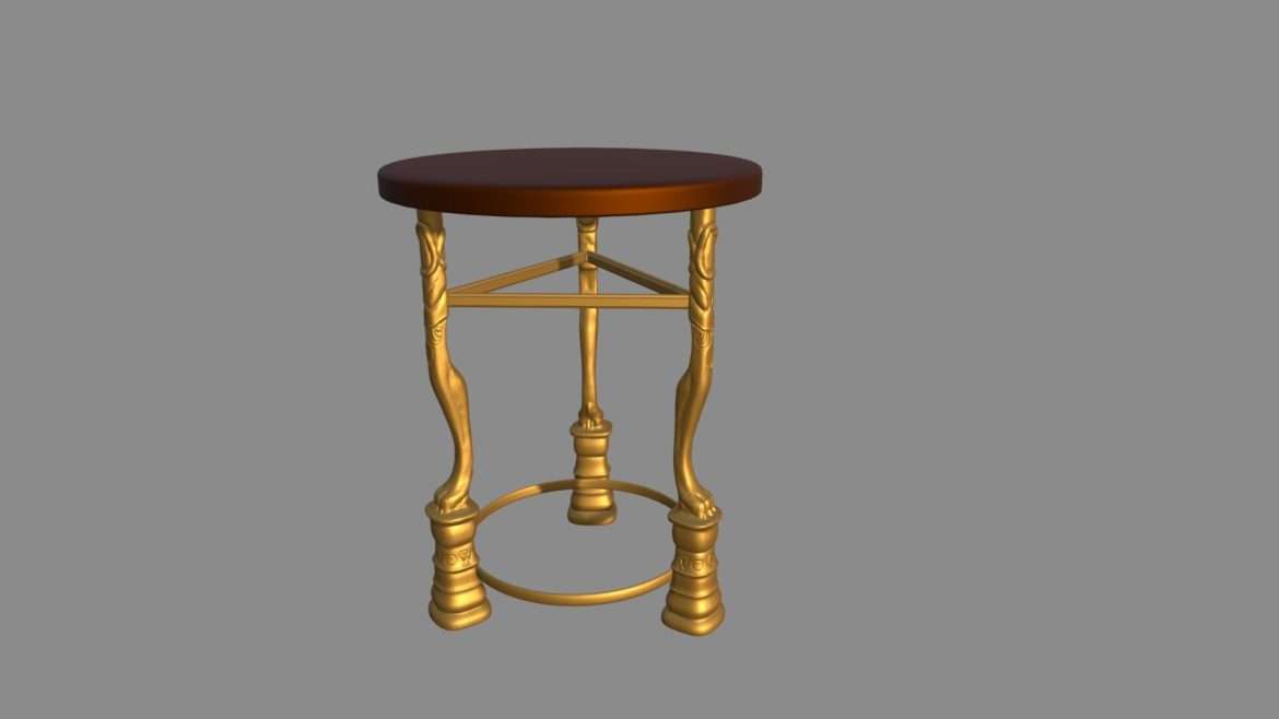 sculpt january 2018 23 furniture 3d model