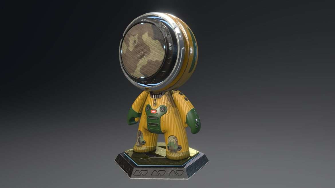 space rorschach 3d model