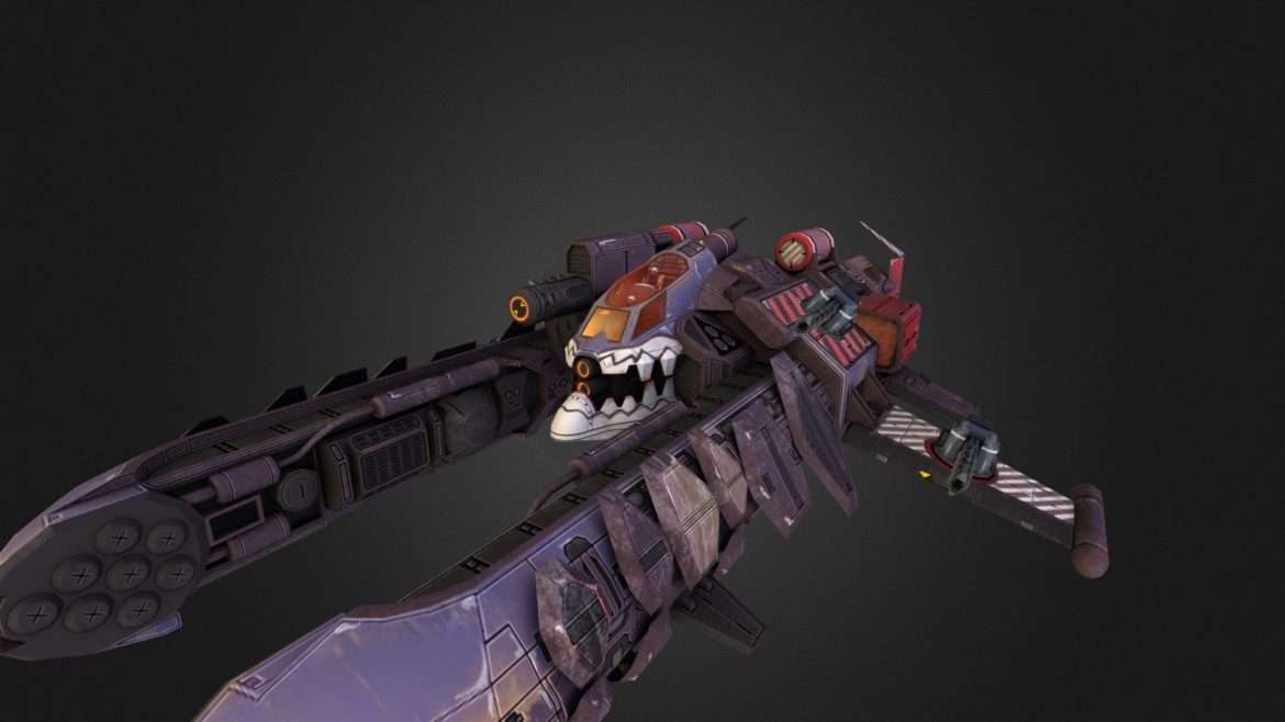 ssf 21 shark 3d model
