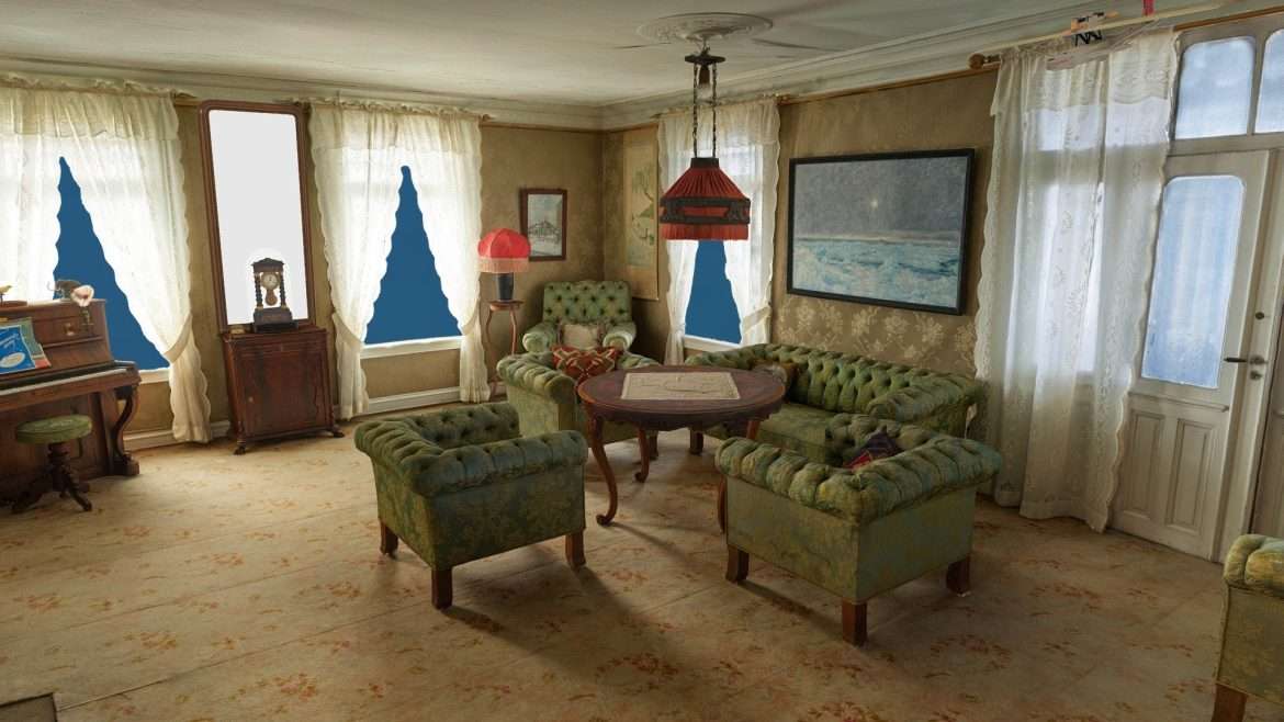 stuen living room ar 3d model