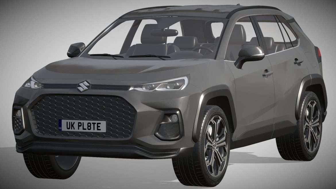 suzuki across 2021 3d model